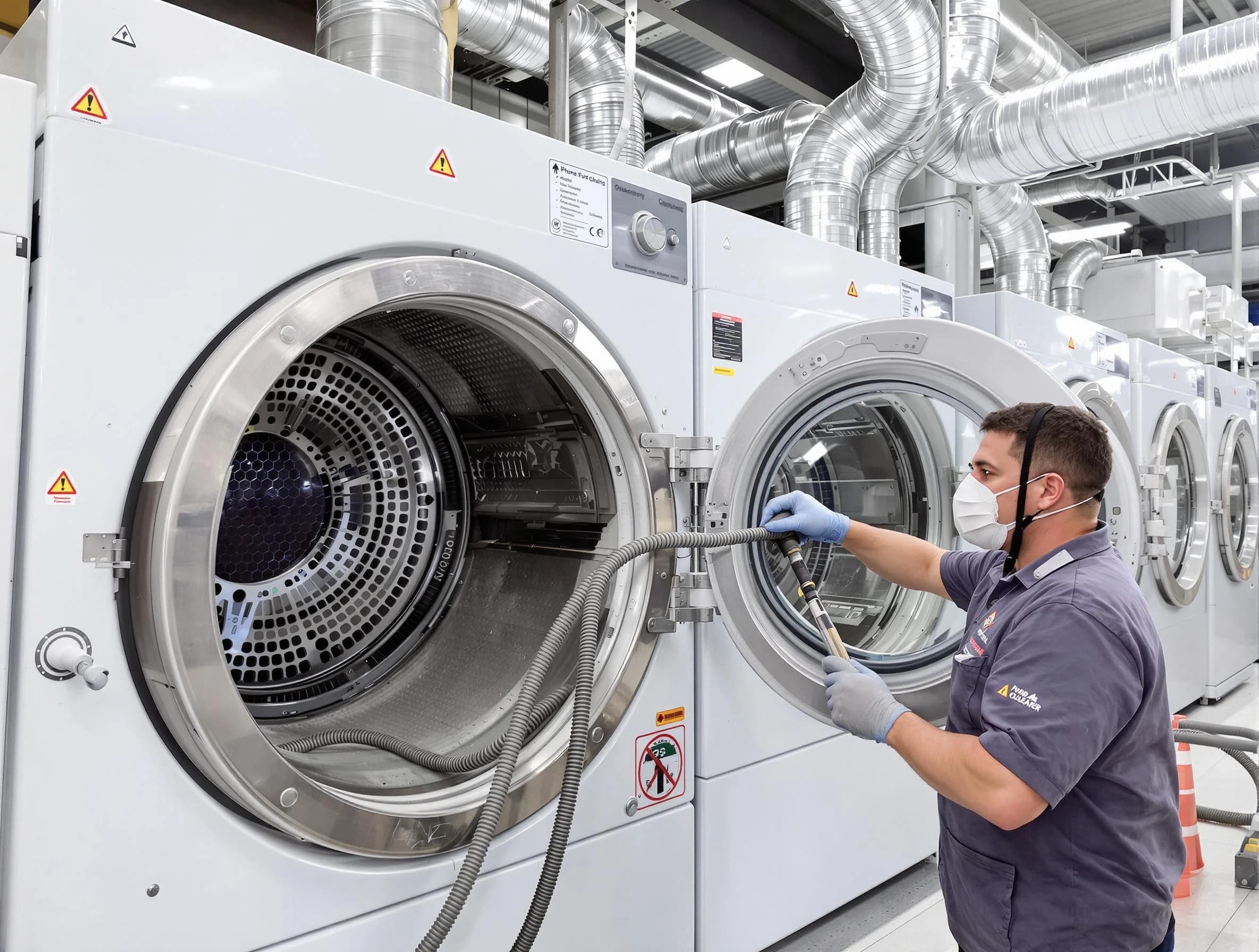 Industrial-grade dryer vent cleaning by Four Square Mile Dryer Vent Cleaning in Four Square Mile