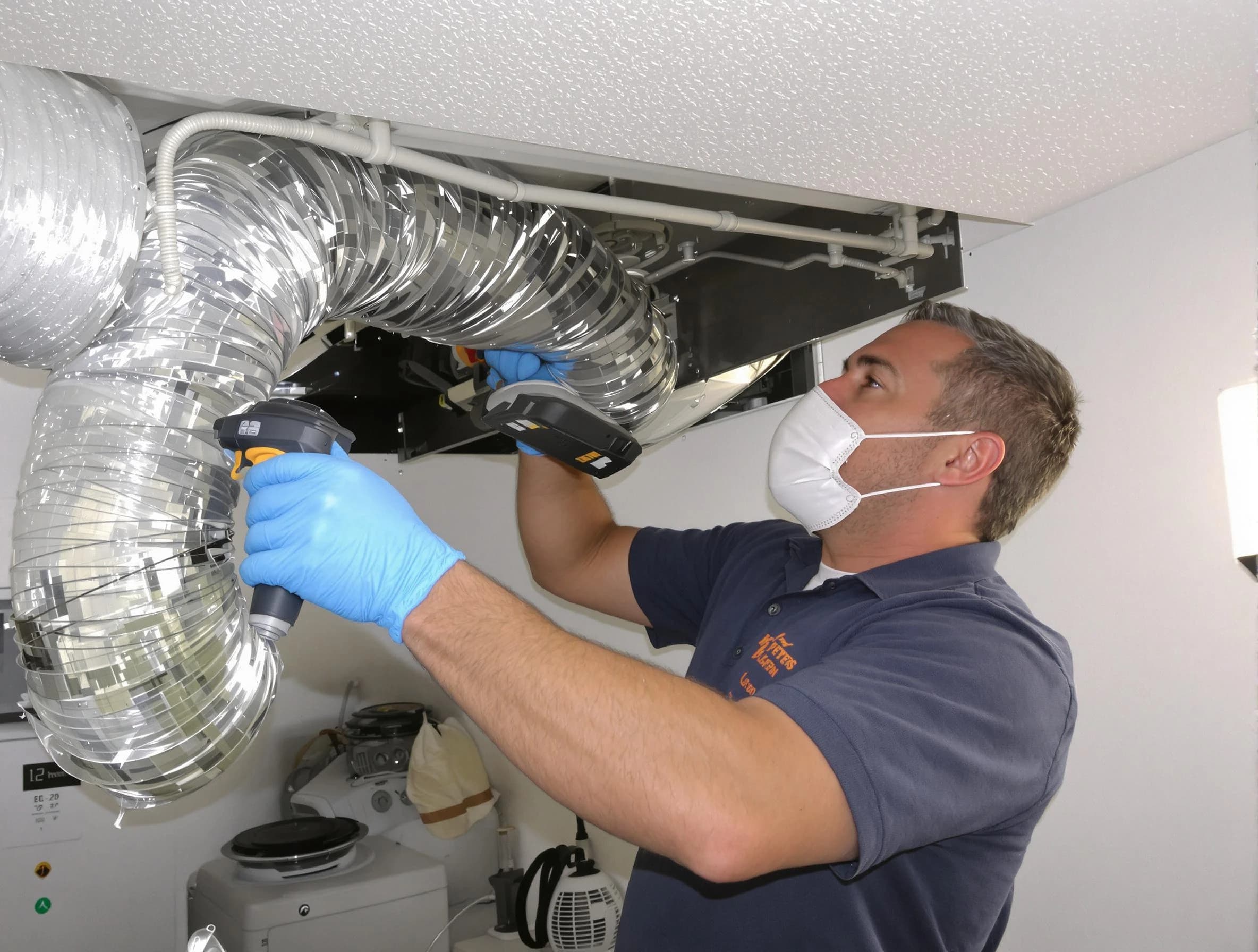 Four Square Mile Dryer Vent Cleaning professional performing thorough residential dryer vent cleaning in Four Square Mile