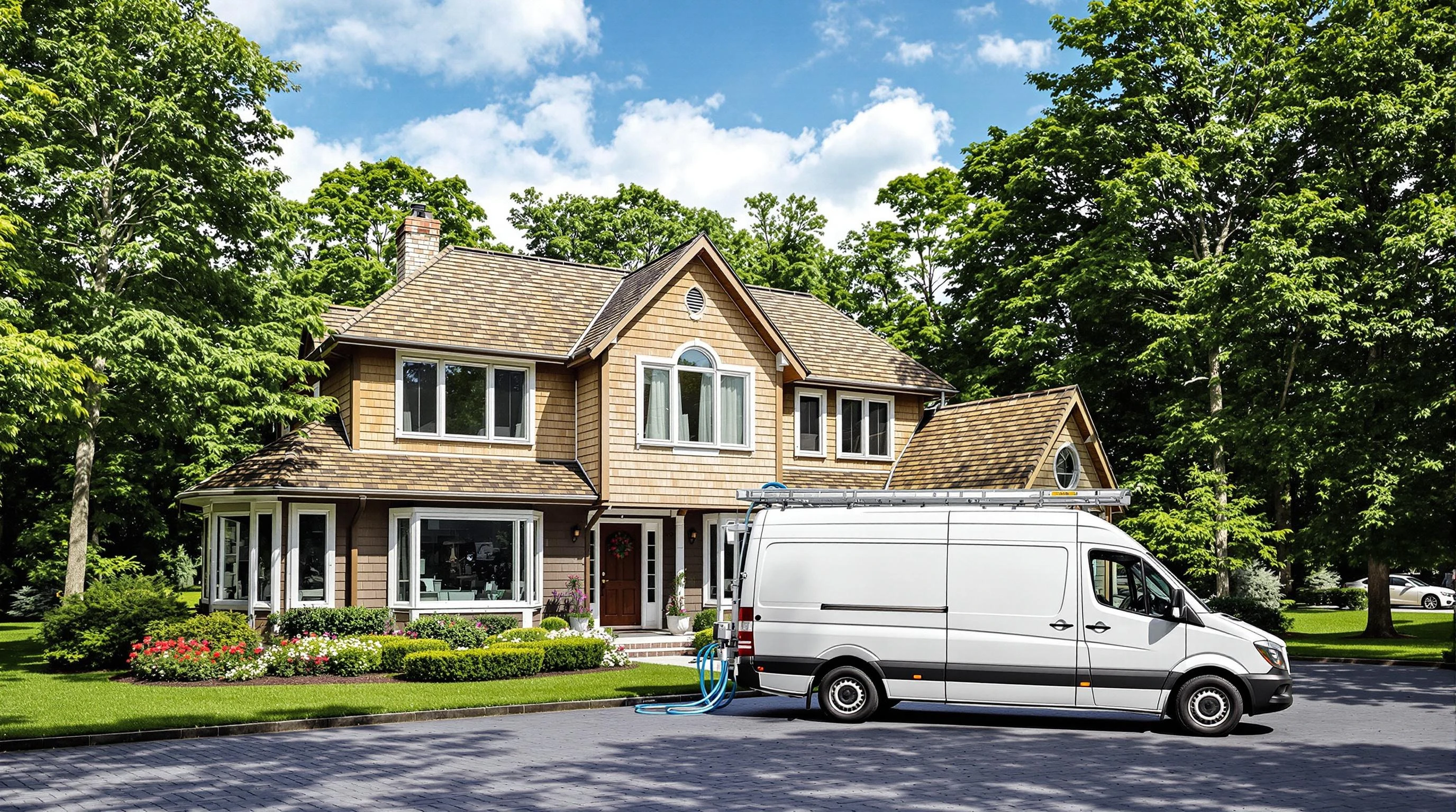 Four Square Mile Dryer Vent Cleaning dryer vent cleaning crew working in Centennial, CO