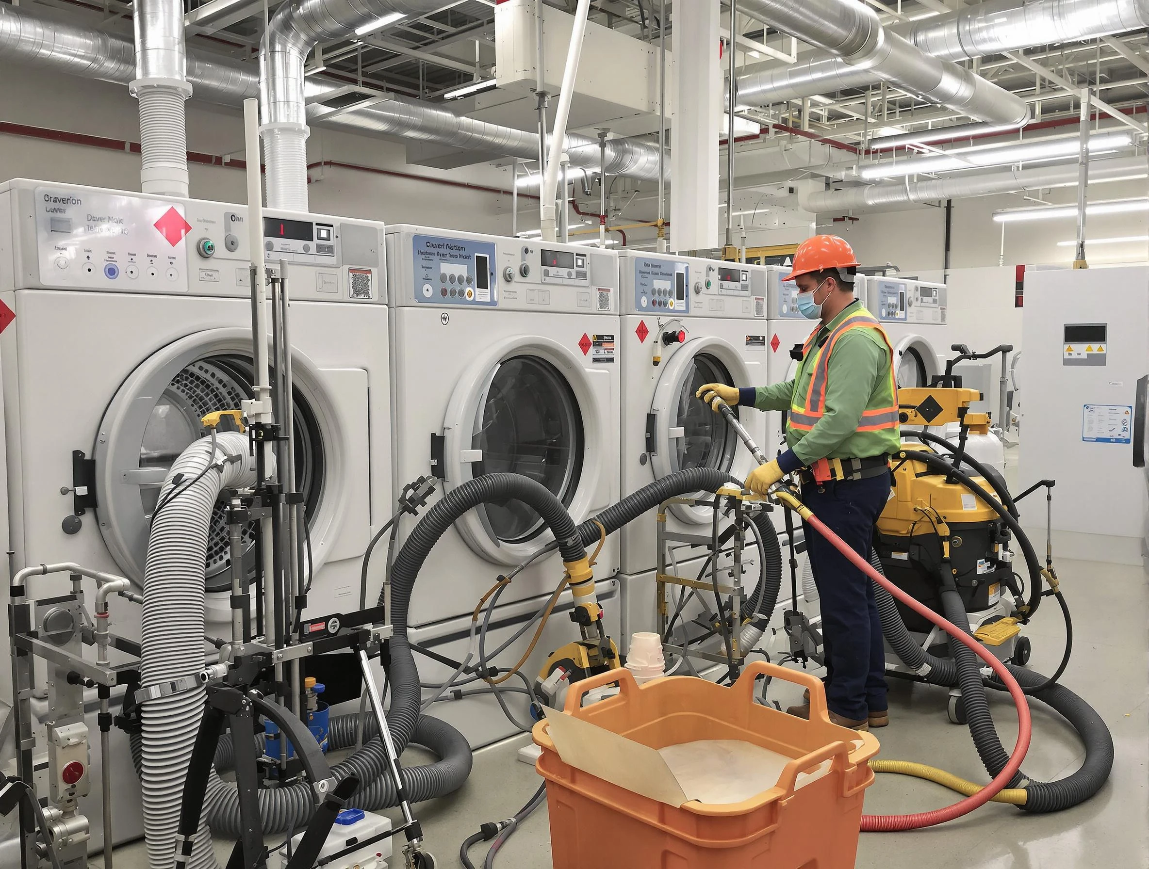 Commercial-grade dryer vent cleaning by Four Square Mile Dryer Vent Cleaning in Four Square Mile