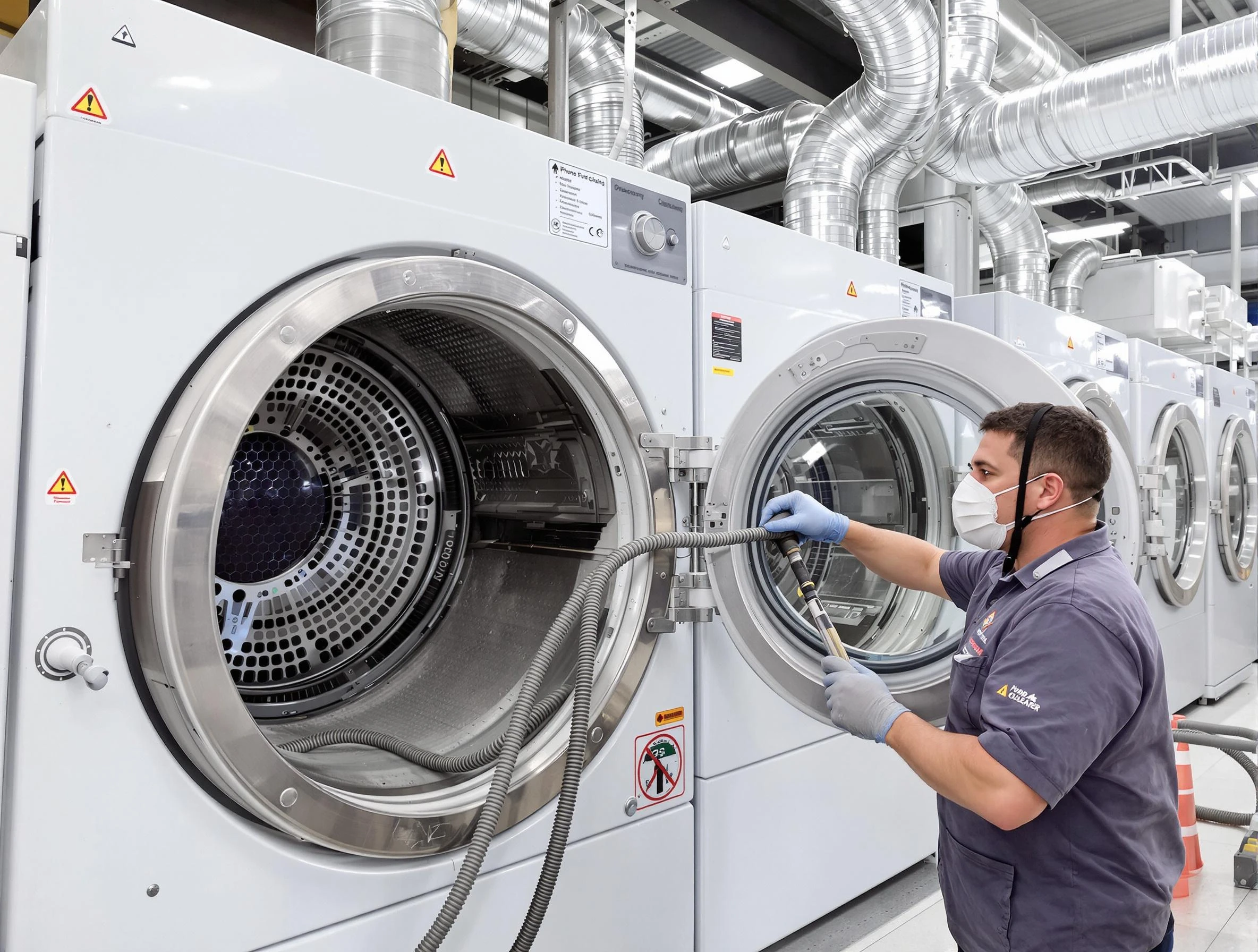 Industrial-grade dryer vent cleaning by Four Square Mile Dryer Vent Cleaning in Four Square Mile